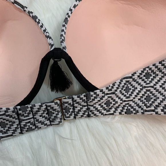 NWOT Shade & Shore Push-up Padded Halter Style 34D - Picture 9 of 11